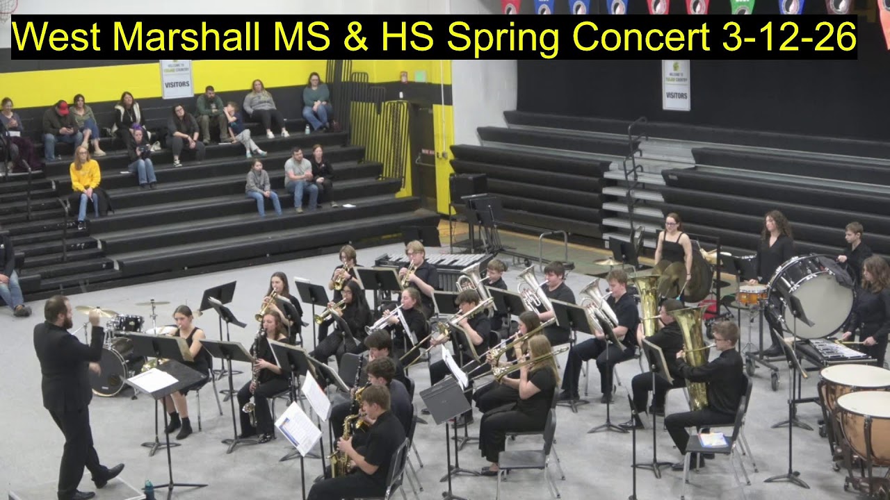HS Band & MS Band & Choir Spring Concert 2026