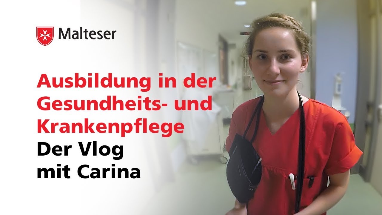 Azubi in der Gesundheits- und Krankenpflege – Der Vlog mit Carina
