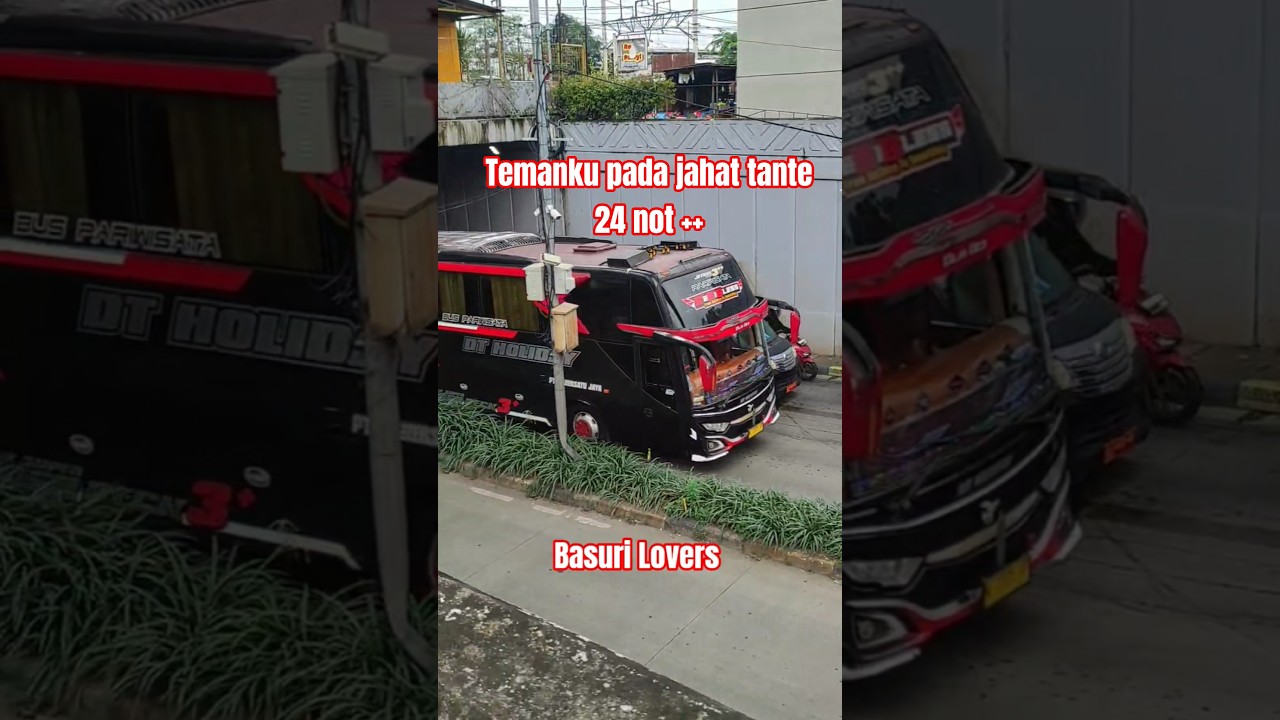 Telolet Basuri Temanku pada jahat Tante 24 not Bebibless DT Holiday #asyrof #kidspanda #busmania