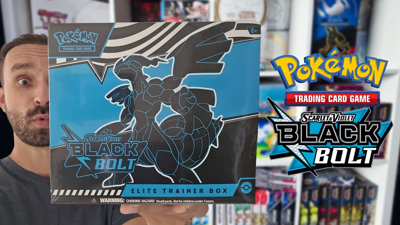 Otwieramy Pokemon TCG Elite Trainer Box z setu Black Bolt || Mocna lampa i ETB kt&oacute;re oddaje