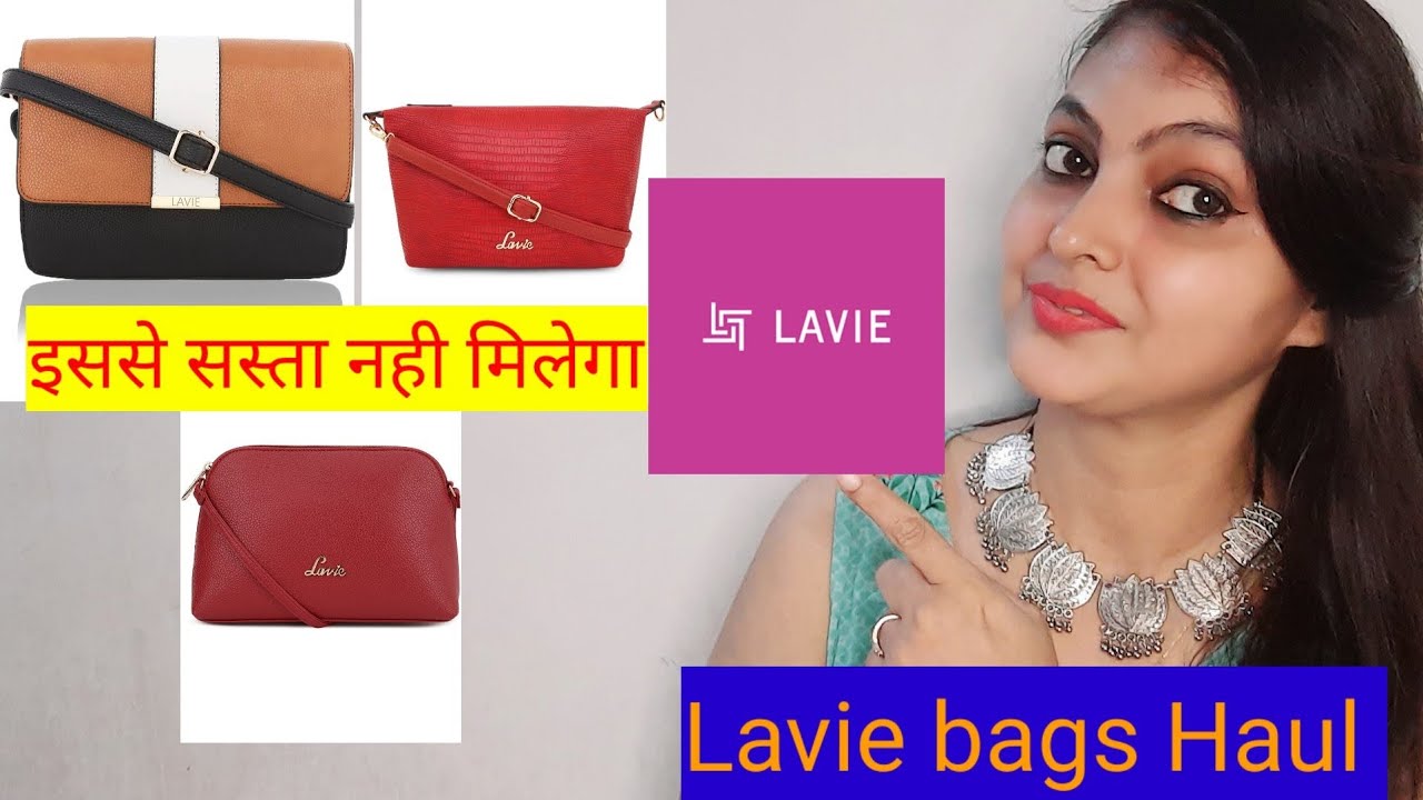 Lavie sling bags online/Lavie sling bags on amazon/flipkart/ajio/Lavie bags haul