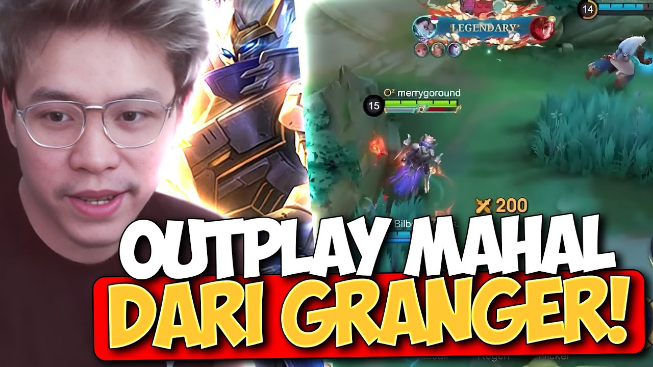 GRANGER TUTURUU GOCEK SEMUA MUSUH, OUTPLAY GAMING JEK !! - Mobile Legends