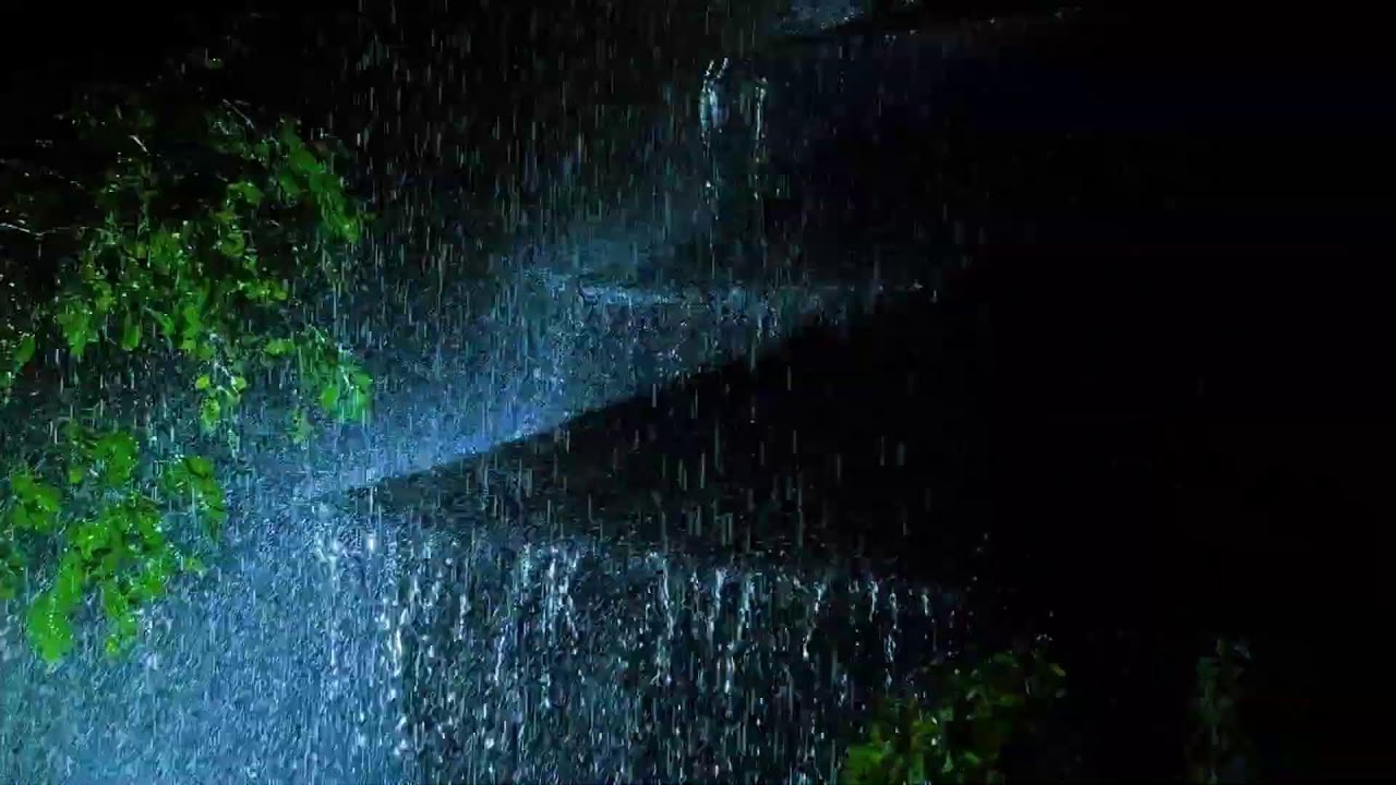 🔴 Listen & Sleep Immediately with Heavy Rain and Roaring Thunder Sounds on a Tin Roof at Night