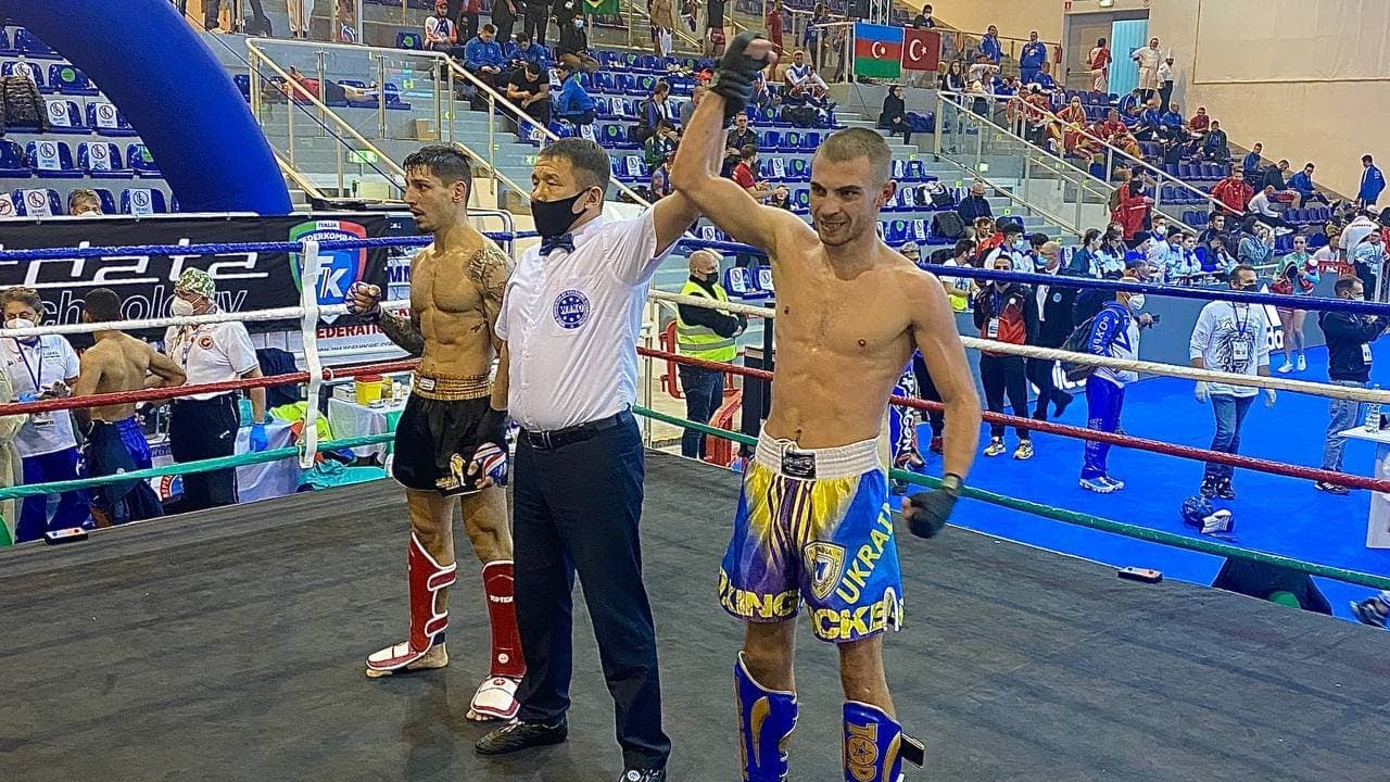 Semenchuk Maksym(UKR)-Dobrotka Richard(SVK) 1/4 -60kg/WORLD CHAMPIONSHIPS 2021 WAKO K-1/Italy 2021г.