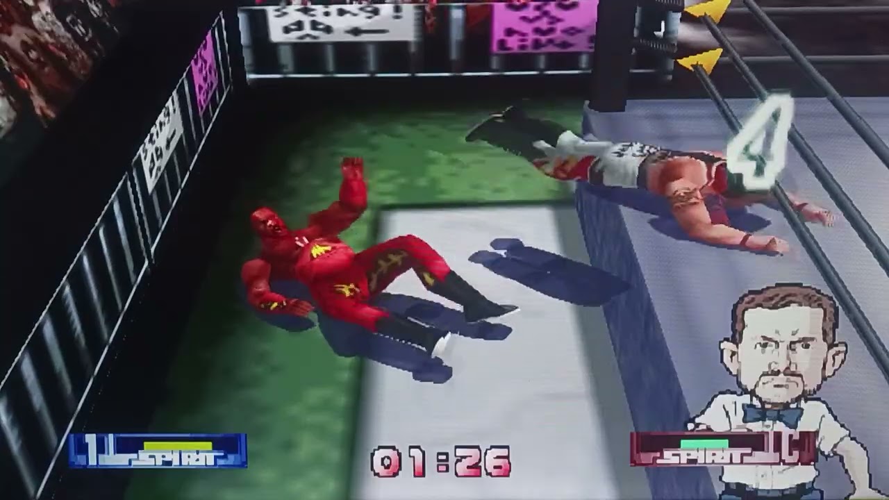 WCW VS NWO Revenge:Juventud Guerrera VS Booker T
