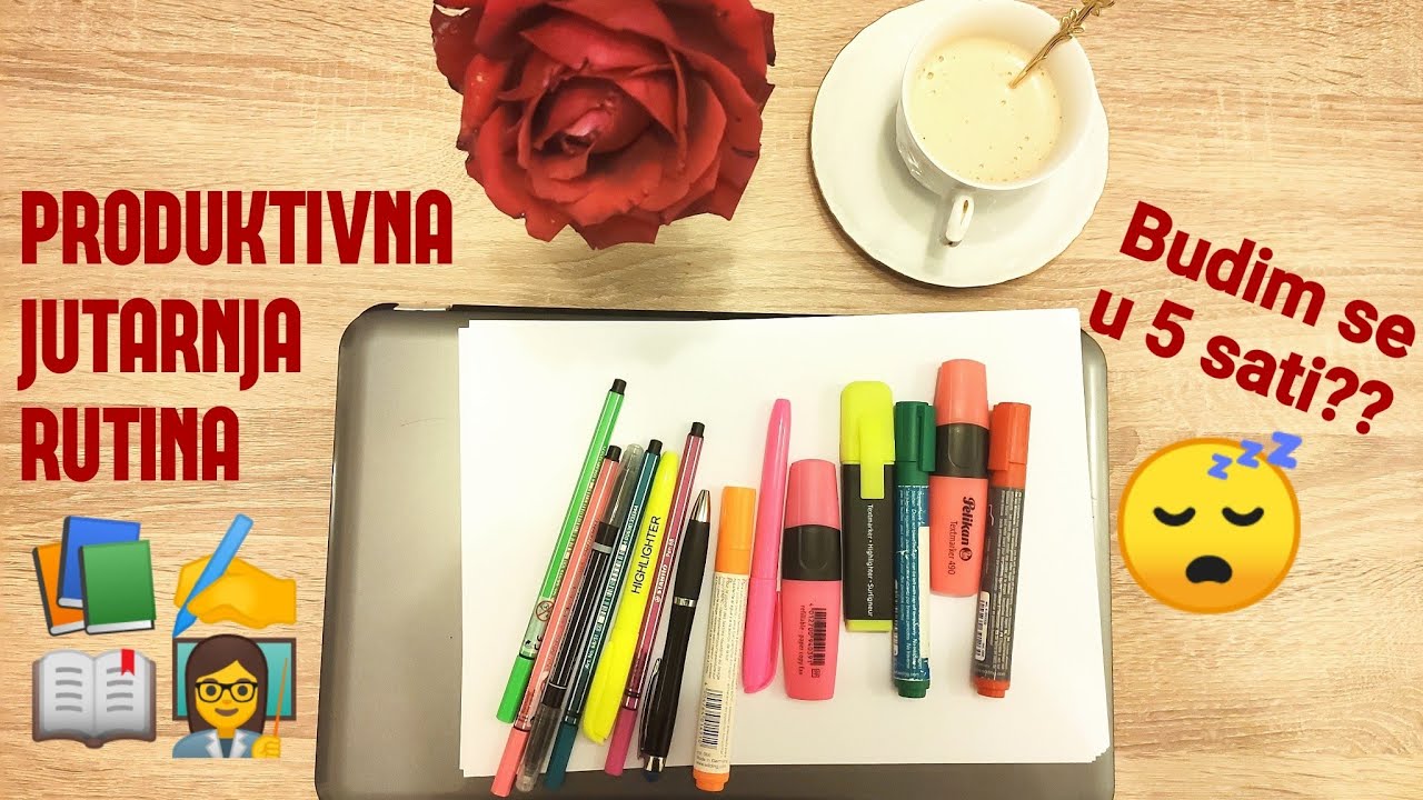 BUDIM SE DVA SATA PRIJE ŠKOLE SVAKI DAN - NOVA RUTINA!⏲️ | Marija Vlahović