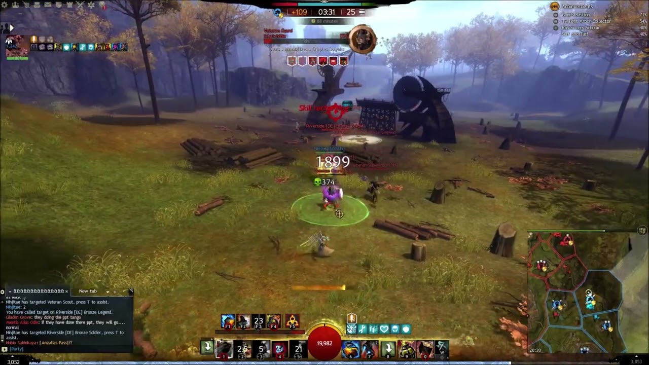 GW2: power engi and FA ele: chill time