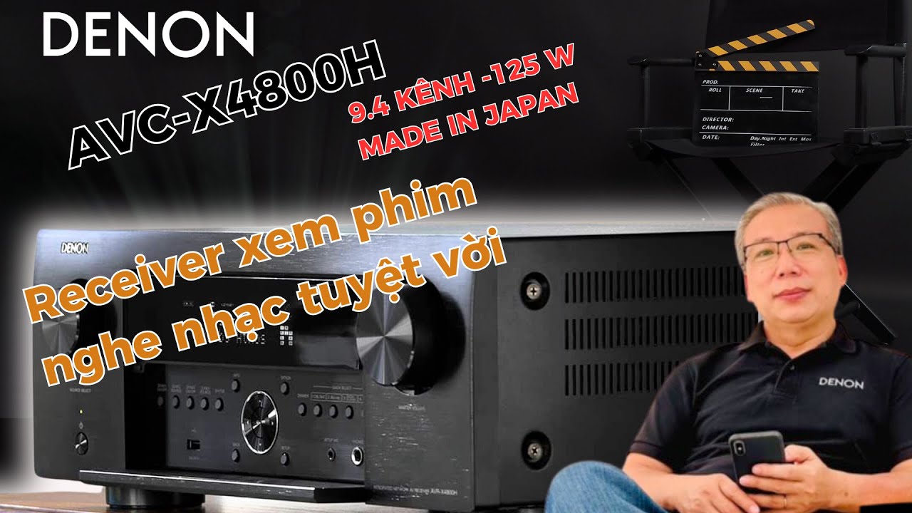 AnhDuyAudio |DENON RECEIVER 9.4 KÊNH XEM PHIM NGHE NHẠC TUYỆT VỜI