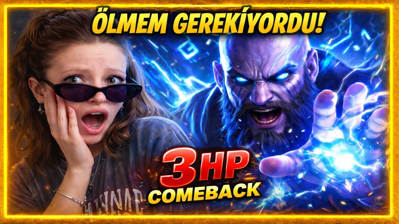 FF Atacaktım… 3 HP’den TOP 1 Oldum! Hayatımın En Saçma TFT Oyunu
