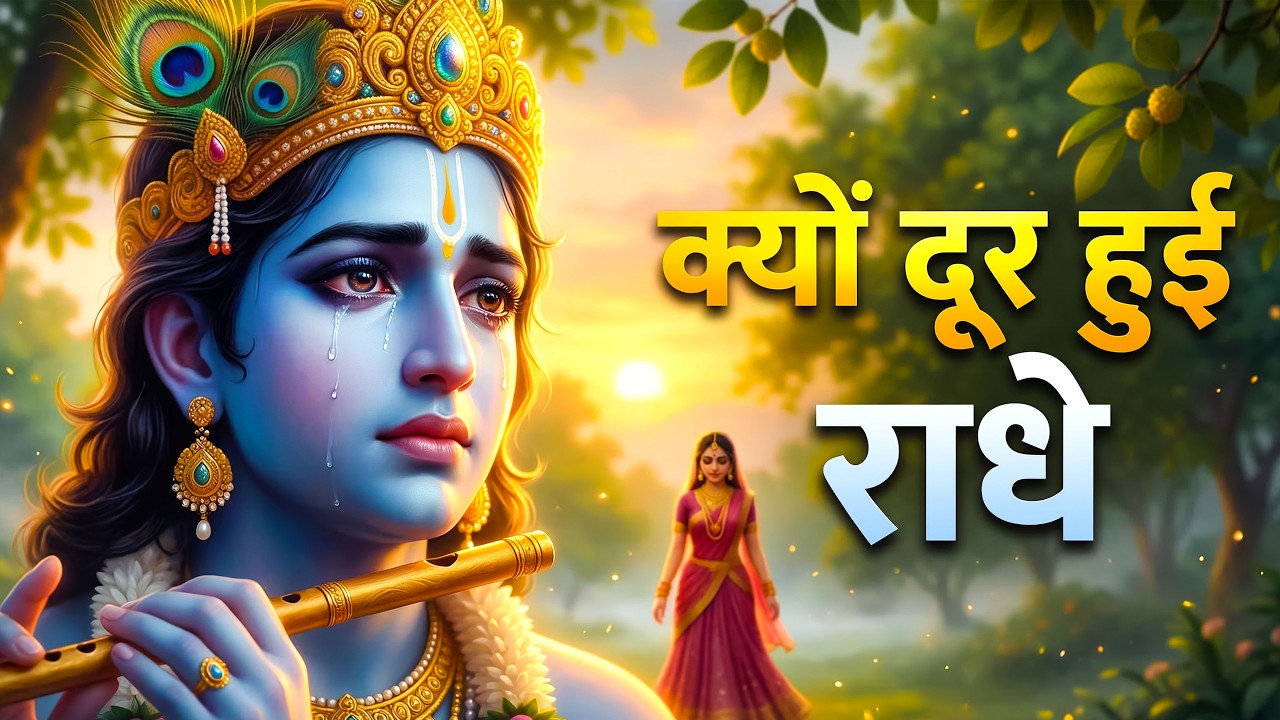 क्यों दूर हुई राधे | Kyu Dur Hui Radhe | Krishna Radha Sad Bhajan | Peaceful Krishna Bhakti Song