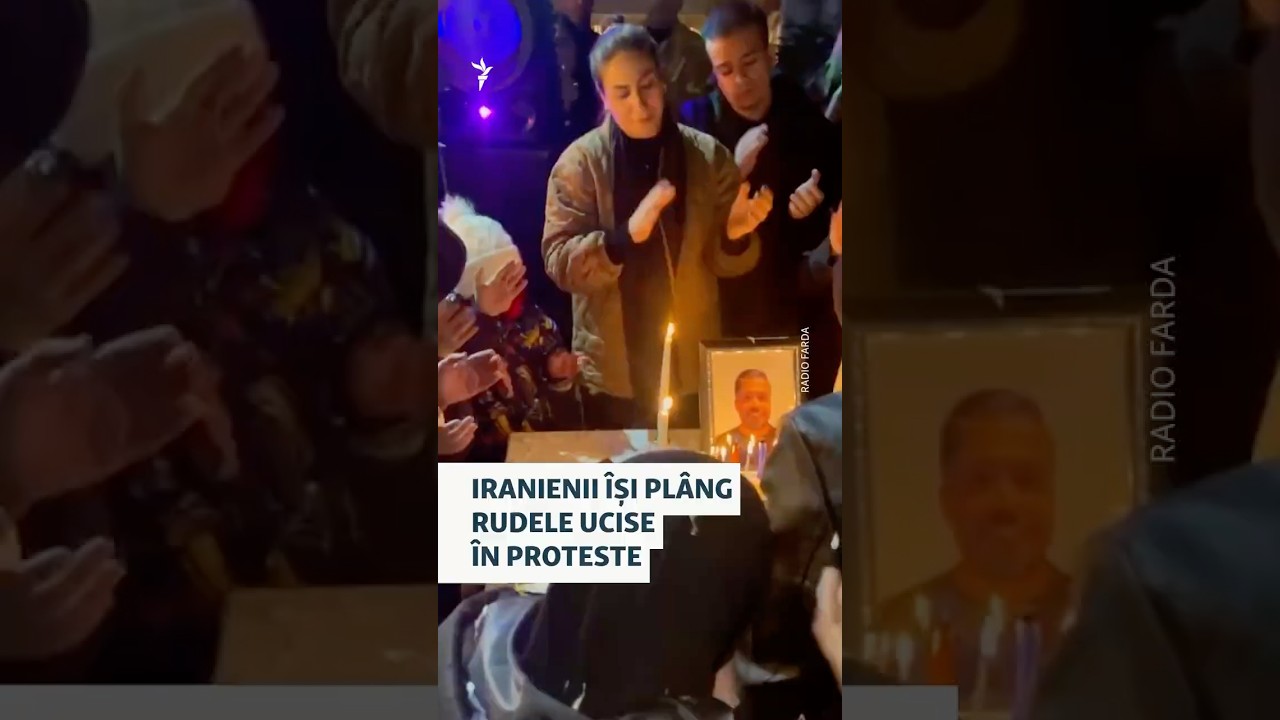 Iranienii își plâng rudele ucise în proteste