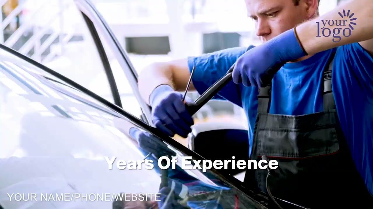 Car Glass Repair Service Commercial Ad