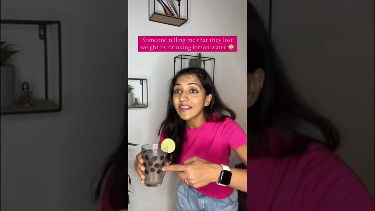 Does Lemon Water help you lose weight? 🤔 #Shorts