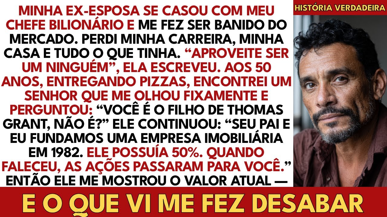 Demitido Aos 50 E Entregando Pizza, Um Estranho Disse: Você Vale 823 Milhões