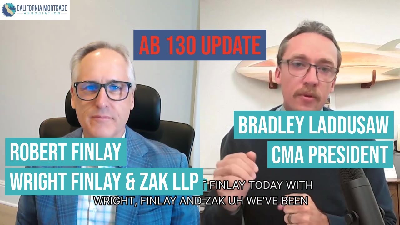 AB130 Update - Robert Finlay and Bradley Laddusaw