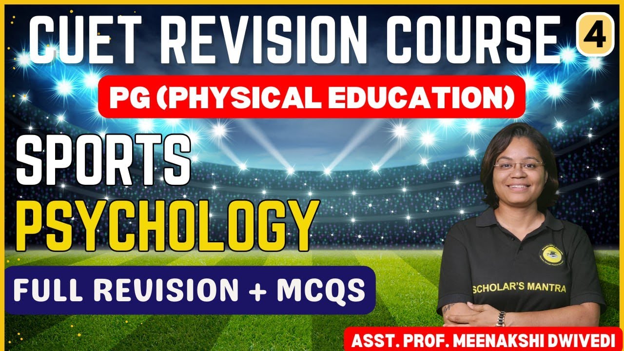 (D-4) SPORTS PSYCHOLOGY || ONE VIDEO FULL REVISION || TGT-PGT PREPARATION || BY MEENAKSHI DWIVEDI