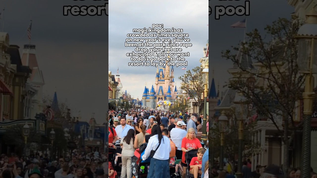 Magic Kingdom CROWDS