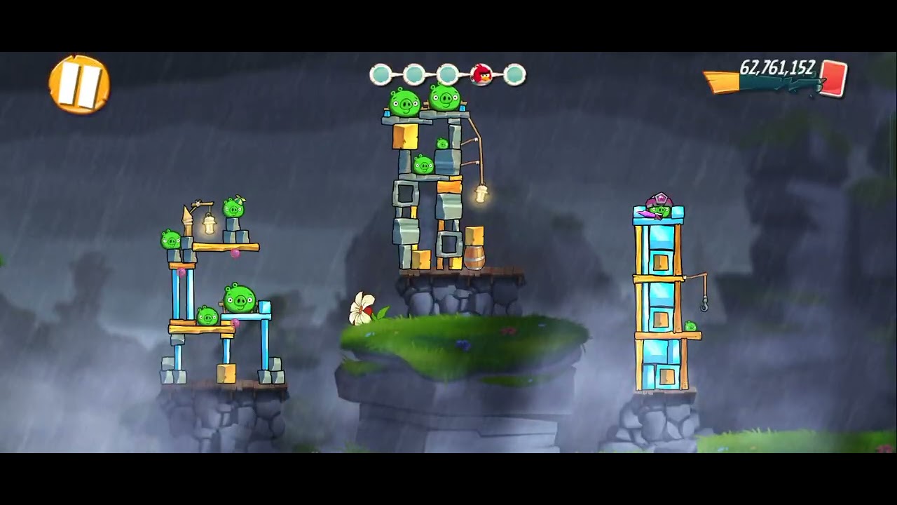 Last Level of Angry Birds 2 Level 3660 ( Boss Level 💀☠️)