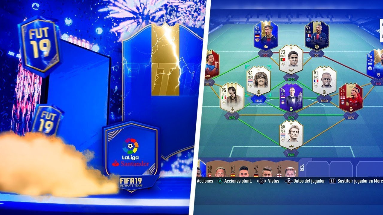 LA MEJOR FORMACIÓN PARA JUGAR CON TRES DEFENSAS (3-5-2) & TOTS ASEGURADO DE LA LIGA SANTANDER