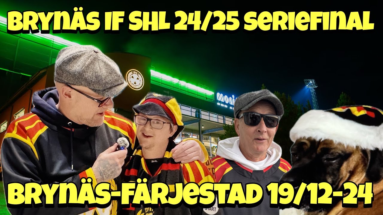 Brynäs IF SHL 24/25 seriefinal - Brynäs-Färjestad 19/12-24 (Avsnitt 72)