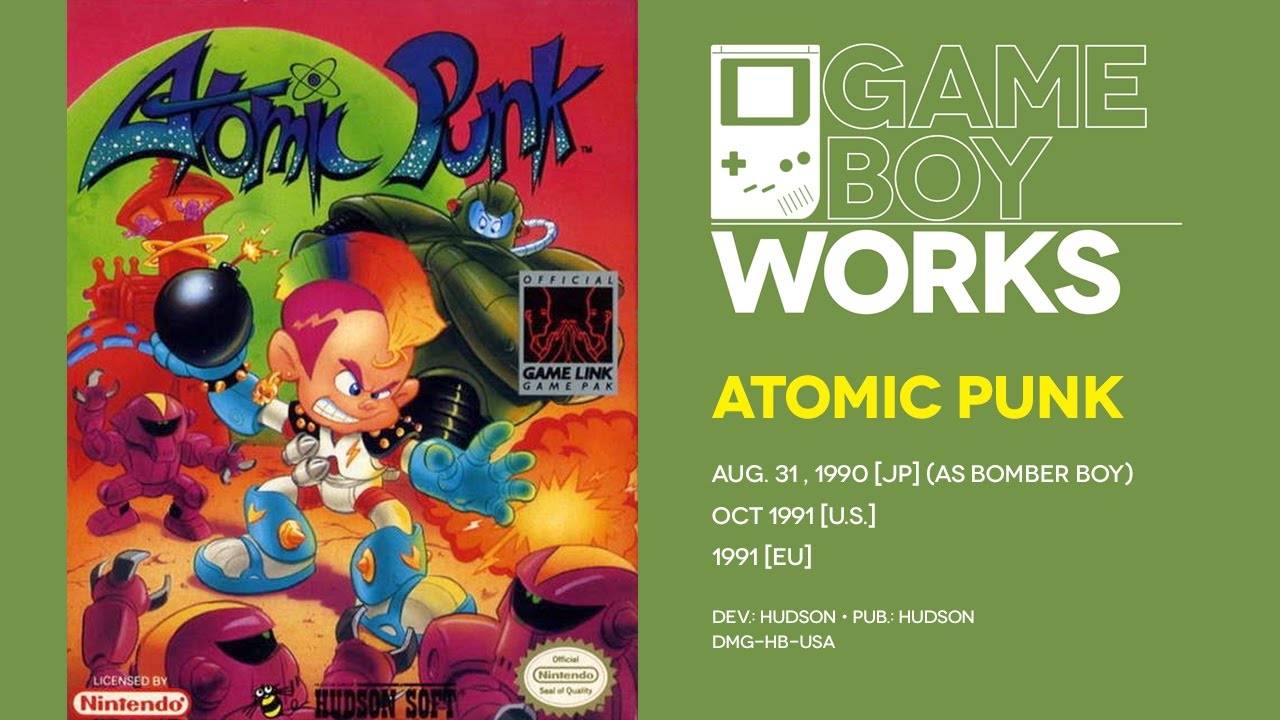 Atomic Punk retrospective: A Bomberman by any other name | Game Boy Works #083