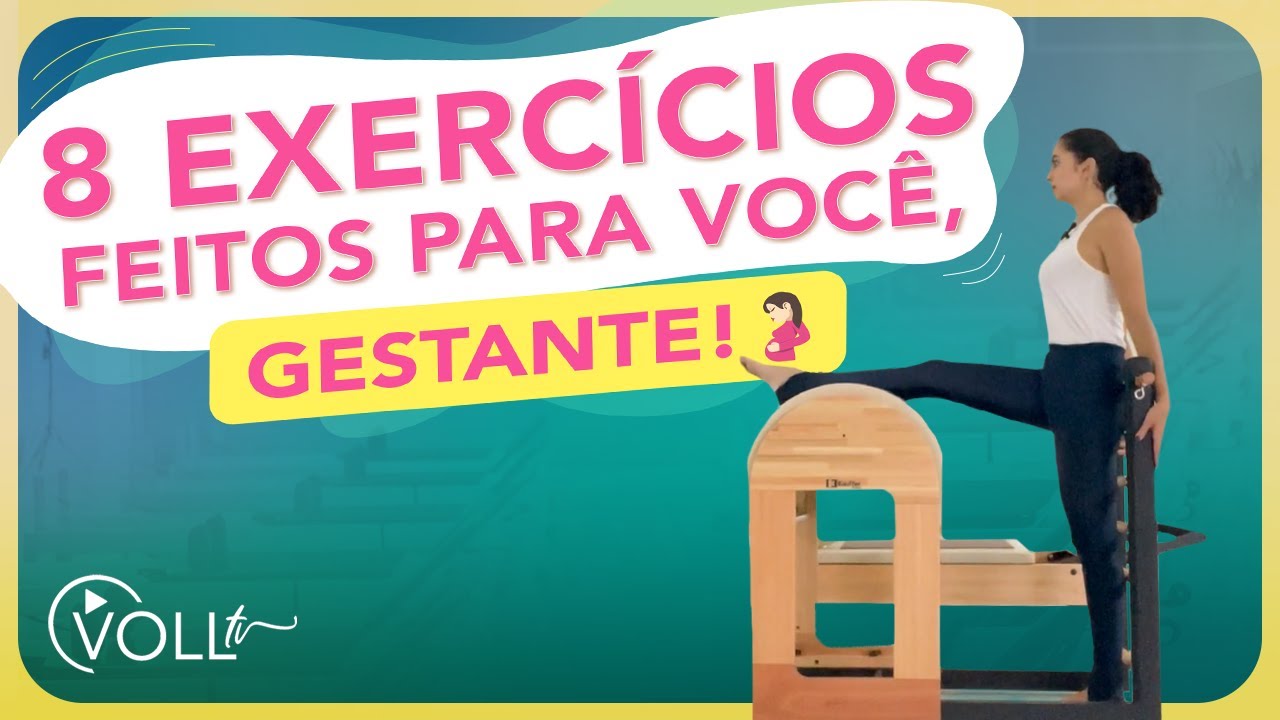 8 exercícios de Pilates para gestantes no Barrel