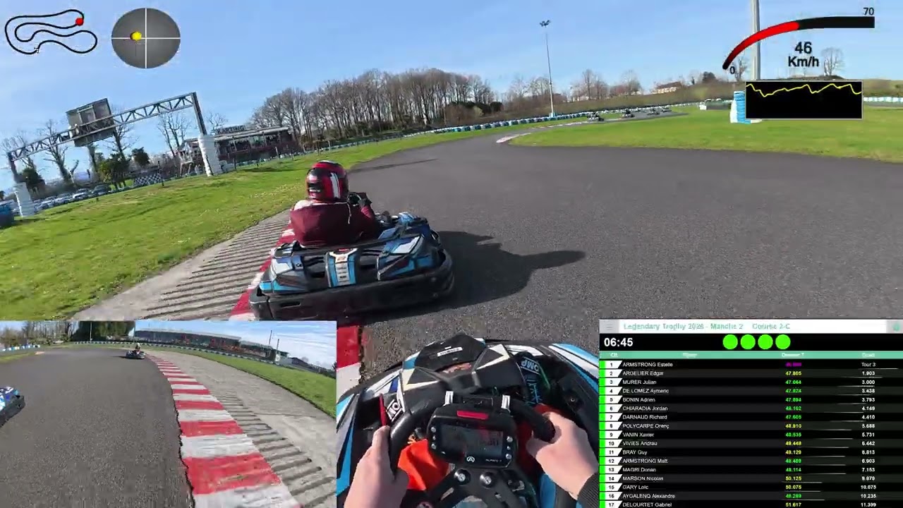 Karting Espoey - Legendary Trophy - Manche 2 Groupe 3/3  - 22 février 2026