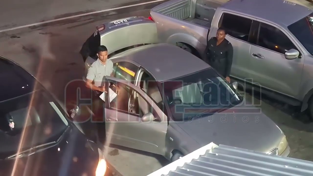 KFC comes first: Hungry motorist eats KFC while police search his vehicle in Chaguanas