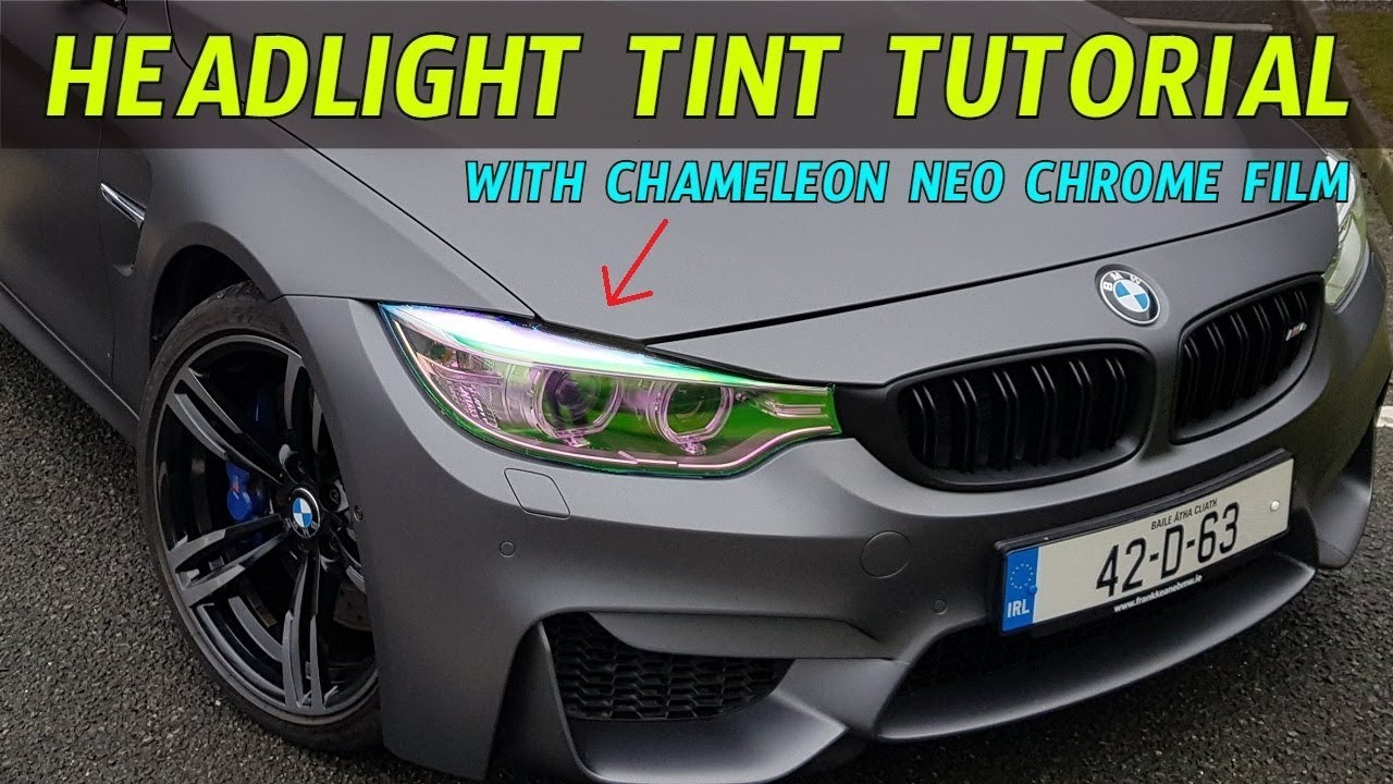 How to install Headlight Tint Film with our DIY POV tutorial