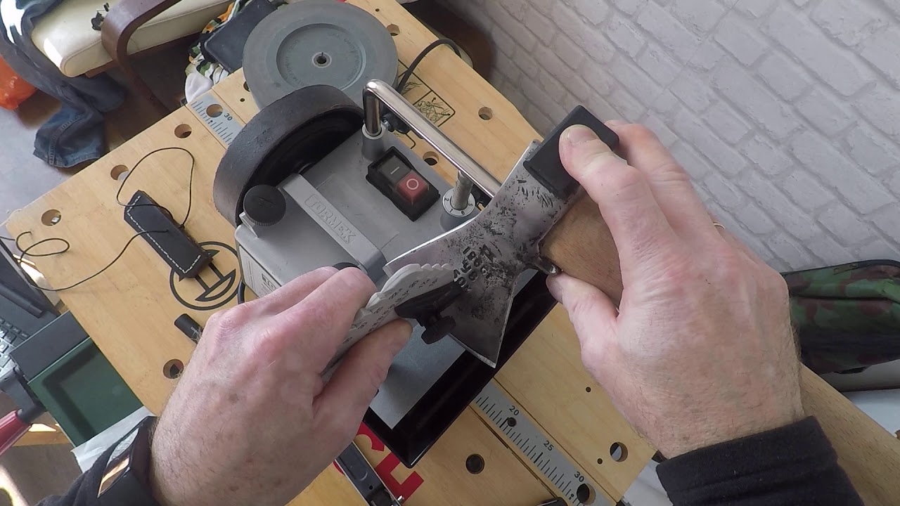 Как я точу топоры с помощью Tormek SVA 170