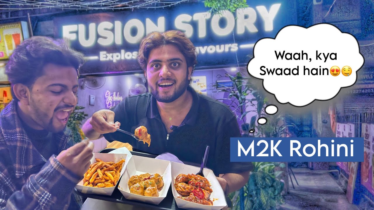 Fusion Story M2K Rohini | Best Fusion Food in Delhi 🍝🍔 | Faiz Delhi | Must Try Dishes in Rohini