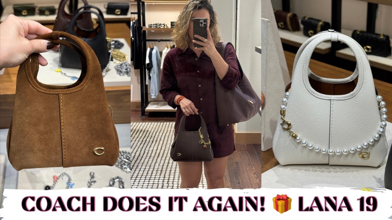 НОВЫЙ РЕЛИЗ COACH: РАСПАКОВКА LANA 19 🎁 *ПОДРОБНЫЙ* обзор, что внутри, снимки модов