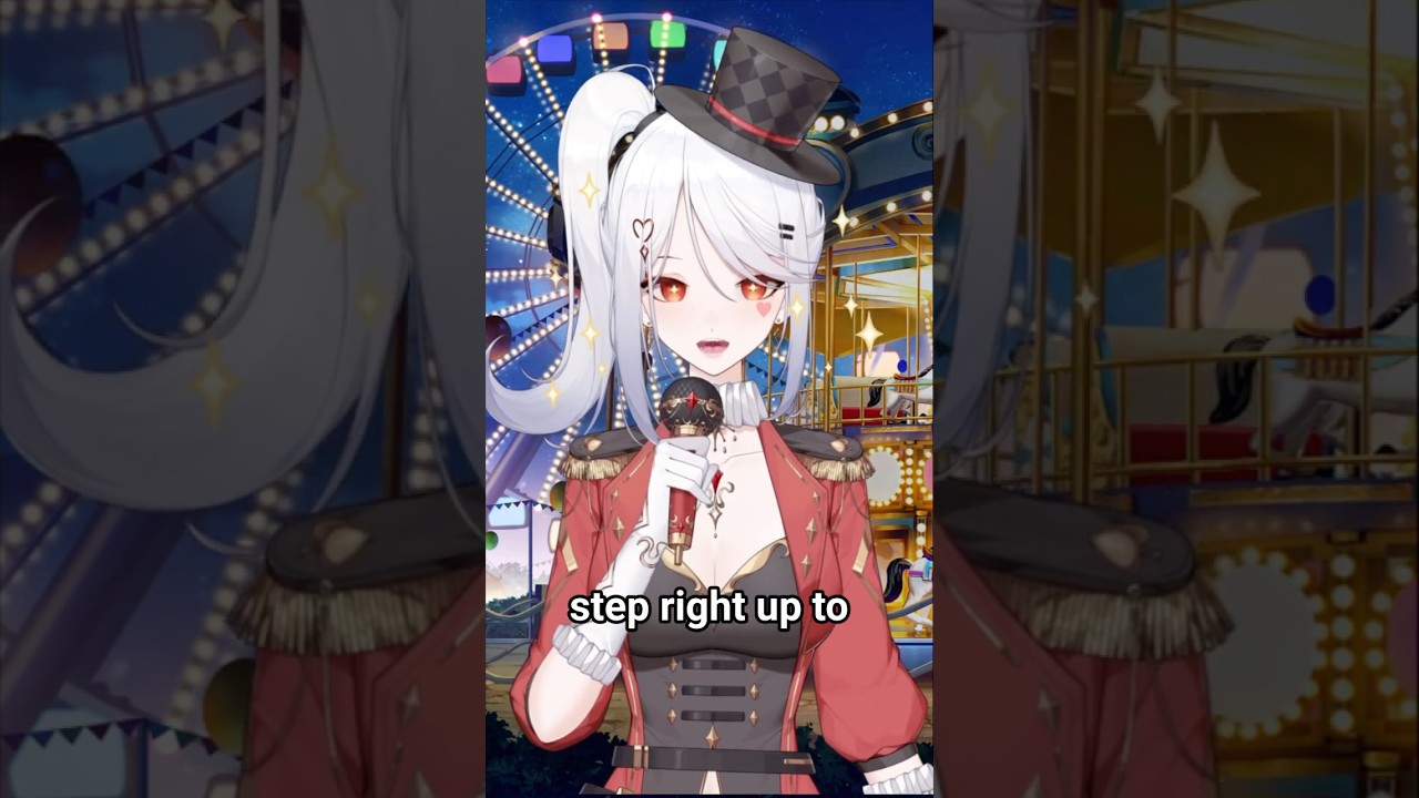 Придёшь в мой цирк? 🎪 🎟️✨ #devidevaux #vtuber #vtubermodel #vtuberuprising