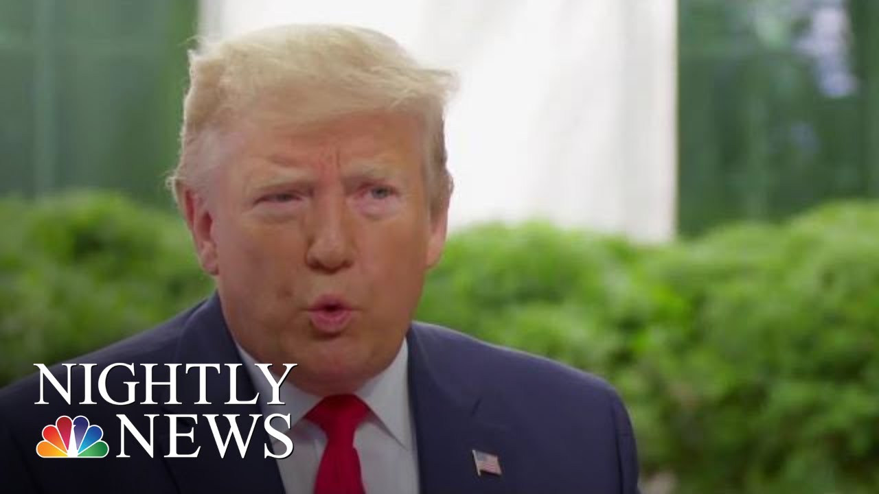 Trump: Decision To Call Off Attack On Iran: &lsquo;I Didn&rsquo;t Think It Was Proportionate&rsquo; | NBC Nightly News