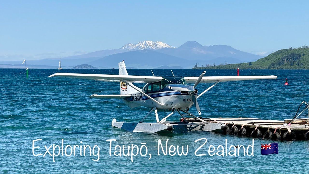 Exploring Taupō New Zealand 🇳🇿 | Sights & Sounds