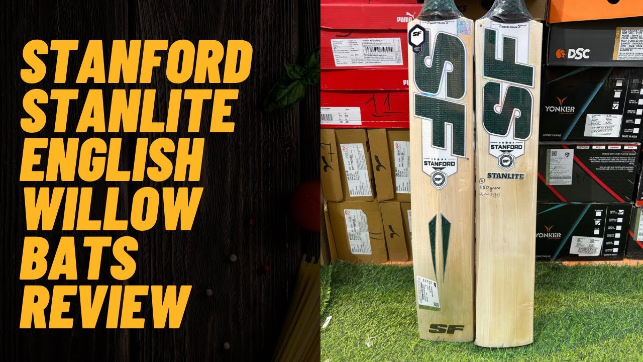 Stanford STANLITE English Willow Bats Review | +919667010575/9871341741/8287417792 | Ai Sports Delhi