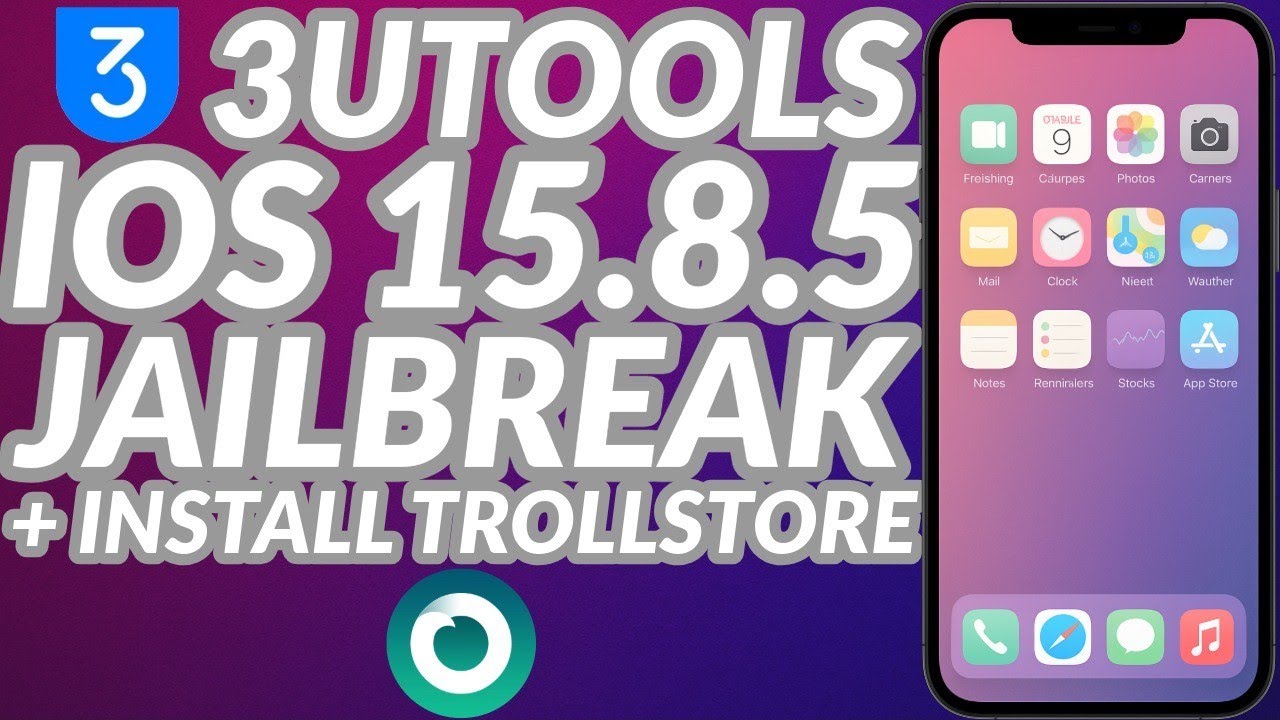 3utools Jailbreak iOS 15.8.5 & Install Trollstore iOS 15.8.5 | Dopamine iOS 15.8.5 | Full Guide