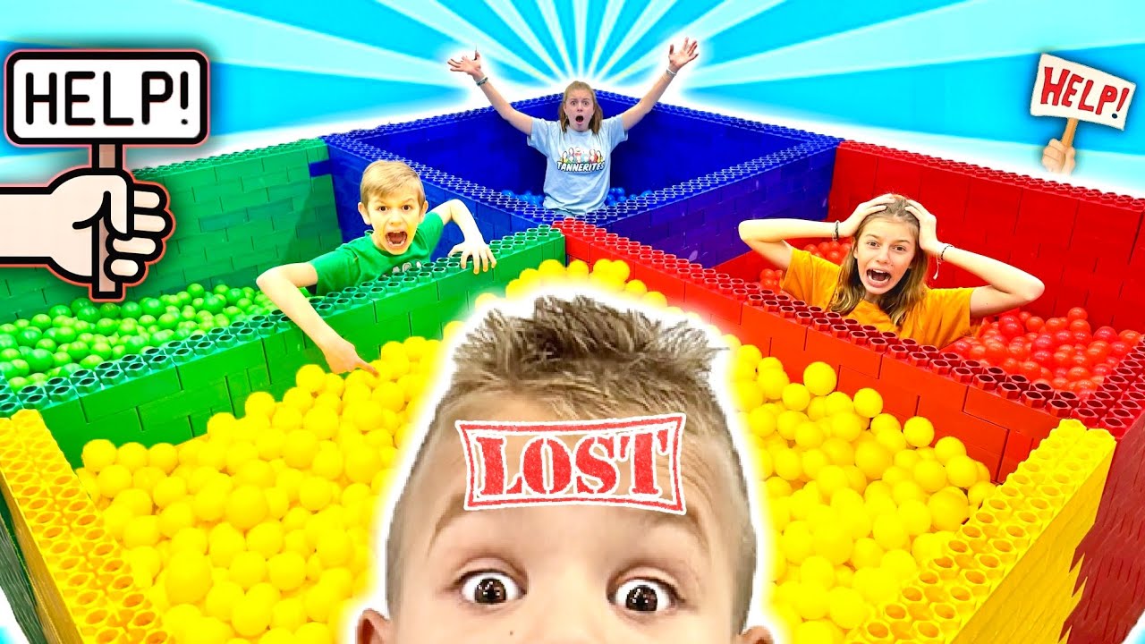 Fun Games Turn Into LOST BrotheR In Ball PiT!