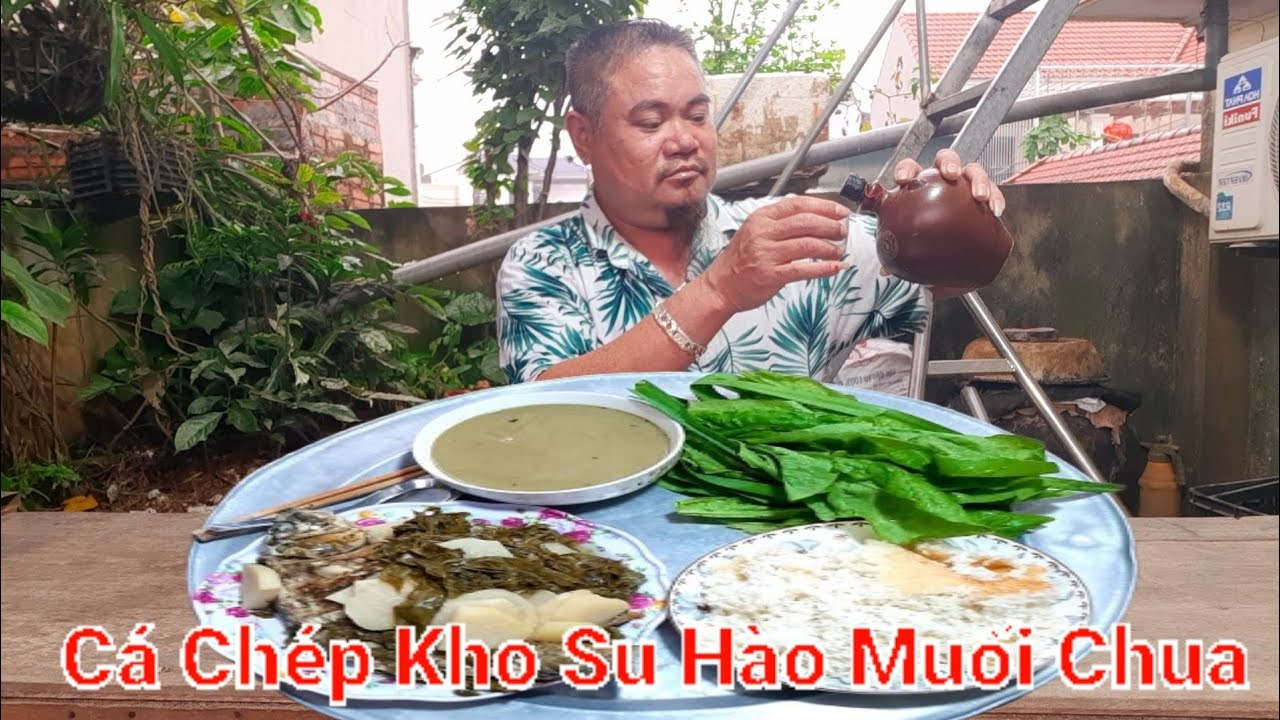 Cá Chép Kho Su Hào. Bữa Cơm Sau Ngậy Tết Rất Ngon | Biển Nguyễn ngọc NB 