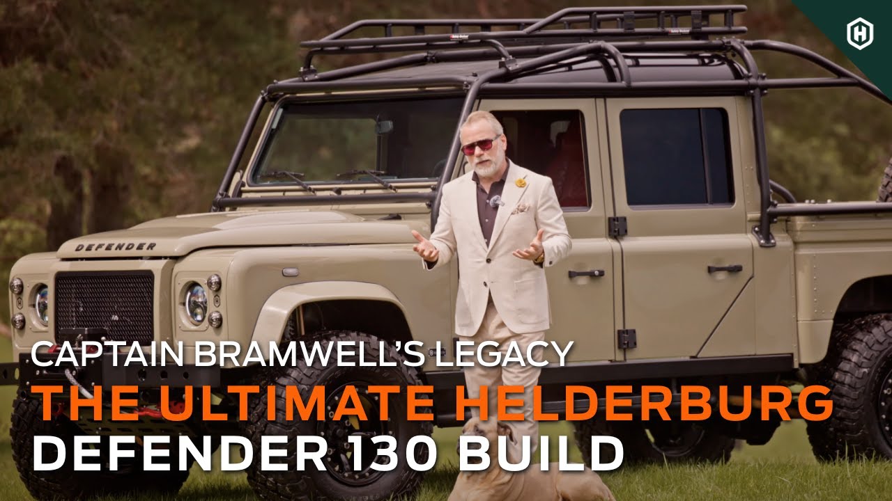 Captain Bramwell’s Legacy: The Ultimate Helderburg Classic Land Rover Defender 130 Build