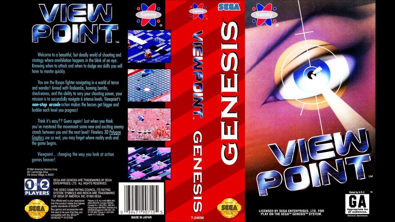 Viewpoint | SEGA Genesis Full Soundtrack OST (Real Hardware)