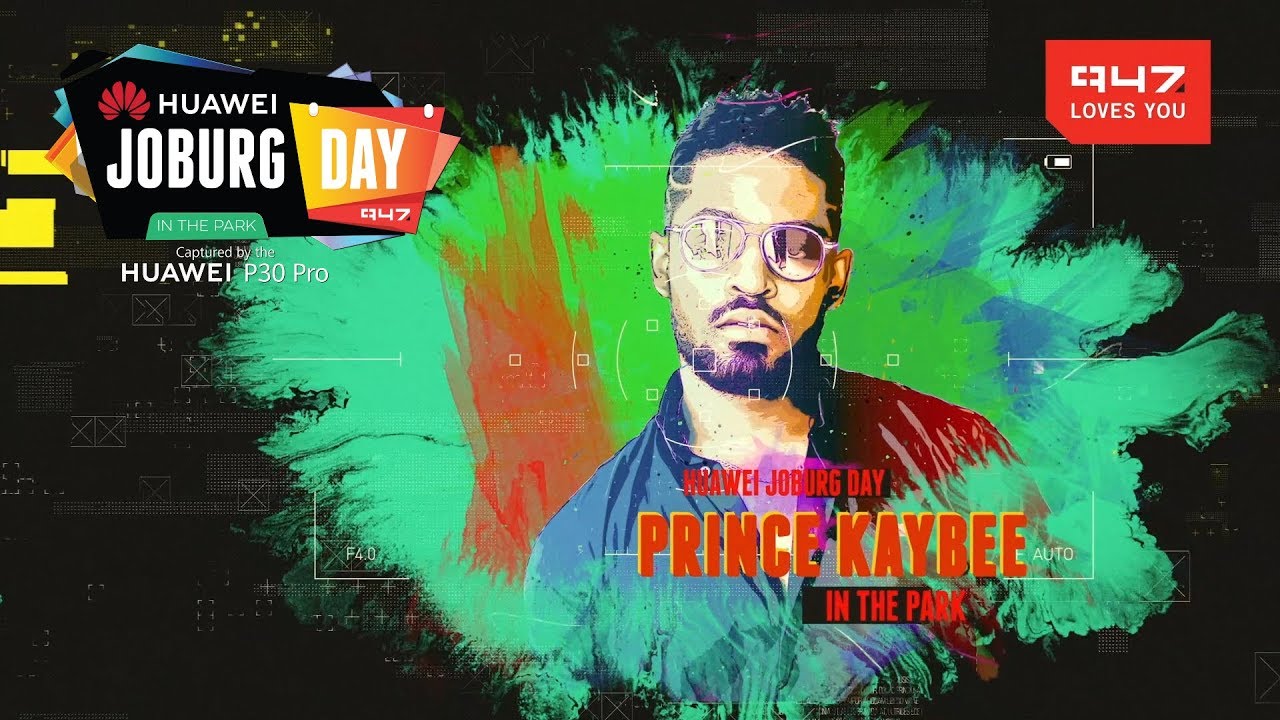Prince Kaybee at Huawei Joburg Day in the Park