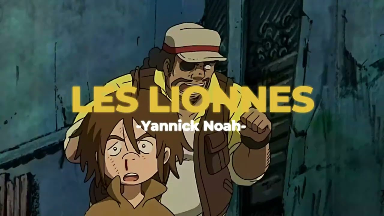 🦁Les lionnes - Yannick Noah (Slowed+Reverb)