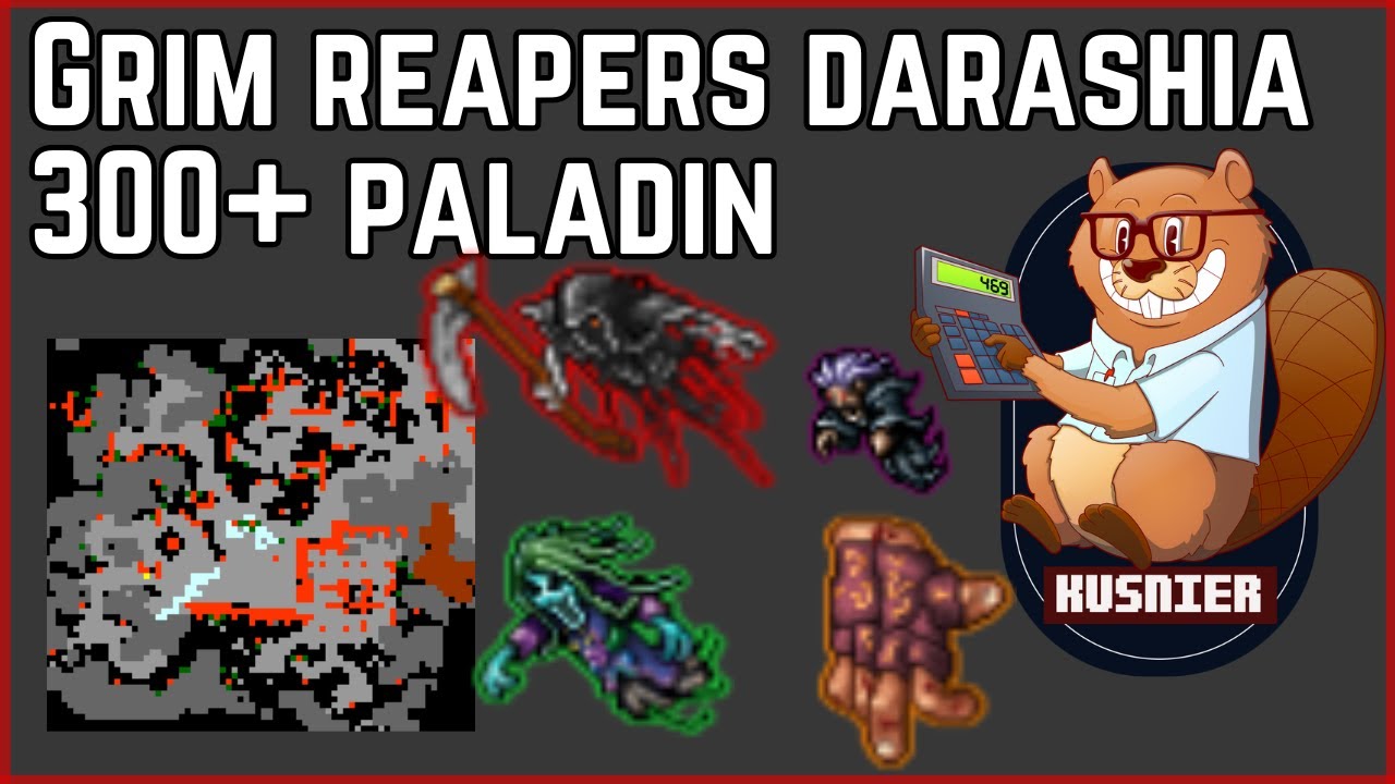 Grim Reapers Darashia | 300+ Paladin | Tibia