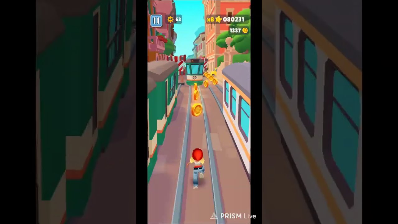 Subway Surf Live Gameplay #shortsfeed#shorts#shortlive#shortkovideo#viralgame