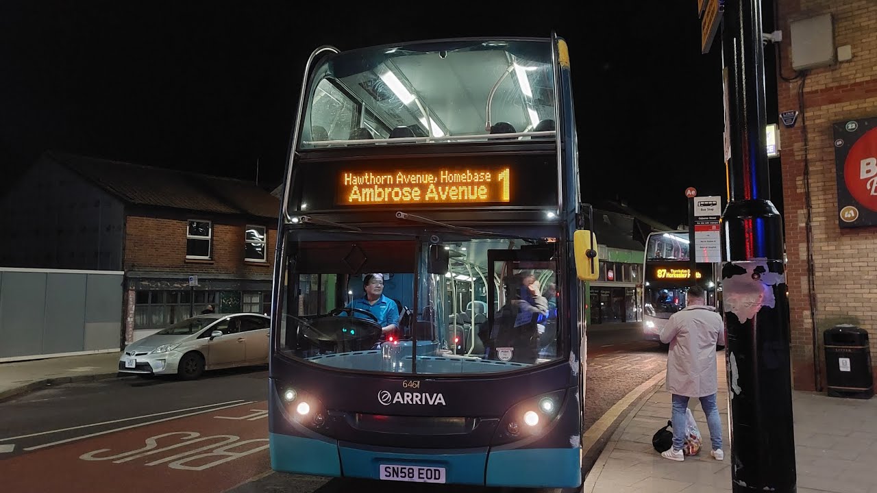 Recent Transfer - Arriva Herts and Essex 6461 ADL Enviro400 working the 1