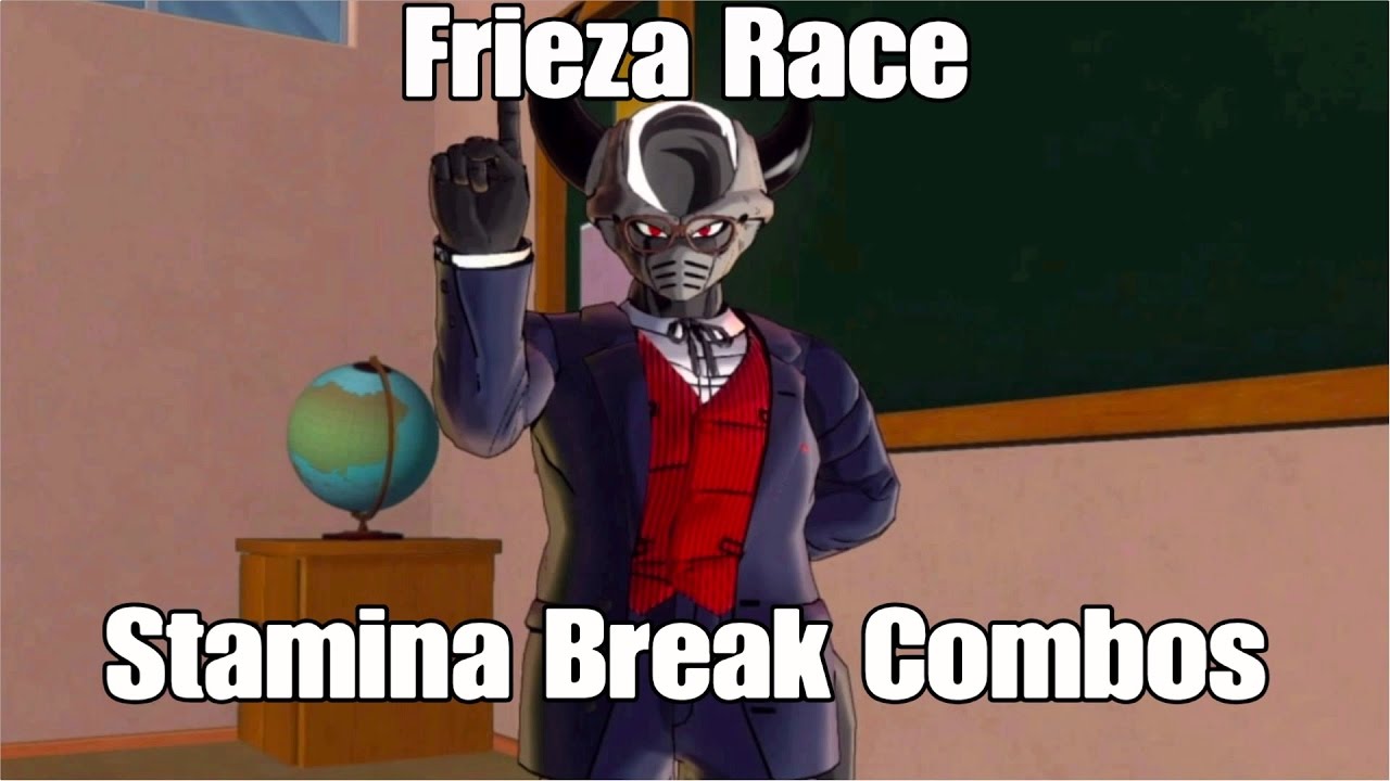 Xenoverse 2. Tuto: Combos Stamina Break, Race de Freezer. (Frieza Race Stamina Break Combos)