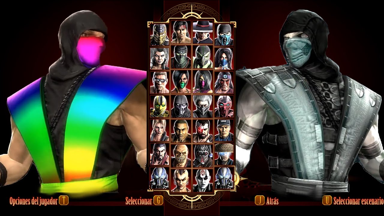 Mortal Kombat CHAMELEON MILEENA KINTARO RAIN SCORPION RAIN & more skin PC mod MK9 MKKE