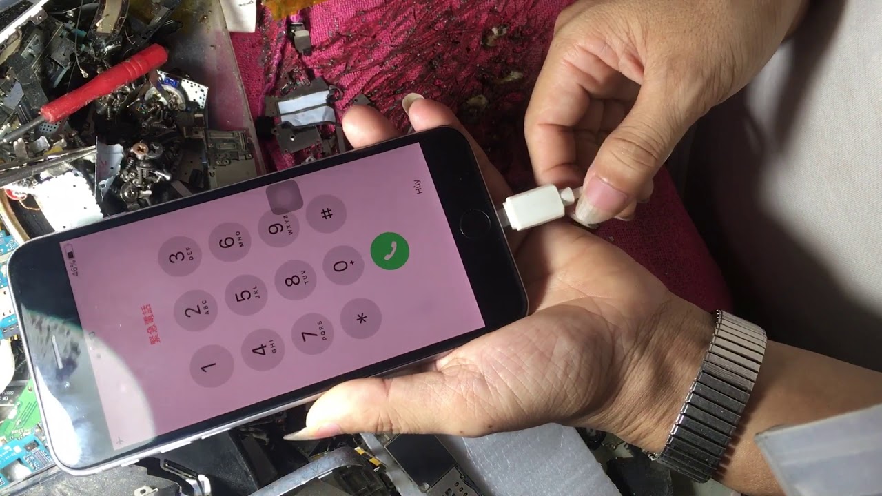 Iphone bị lỏng chân sạc