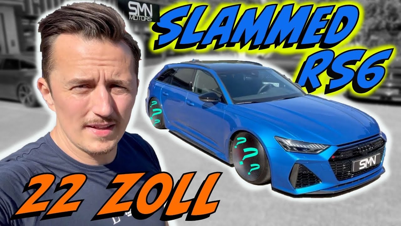 Hammer tiefer Audi RS6 Avant auf 22